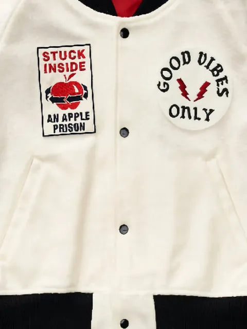 Kuro Felt Like Award bomber jacket