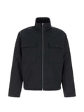Jil Sander high-neck flap-pocket jacket
