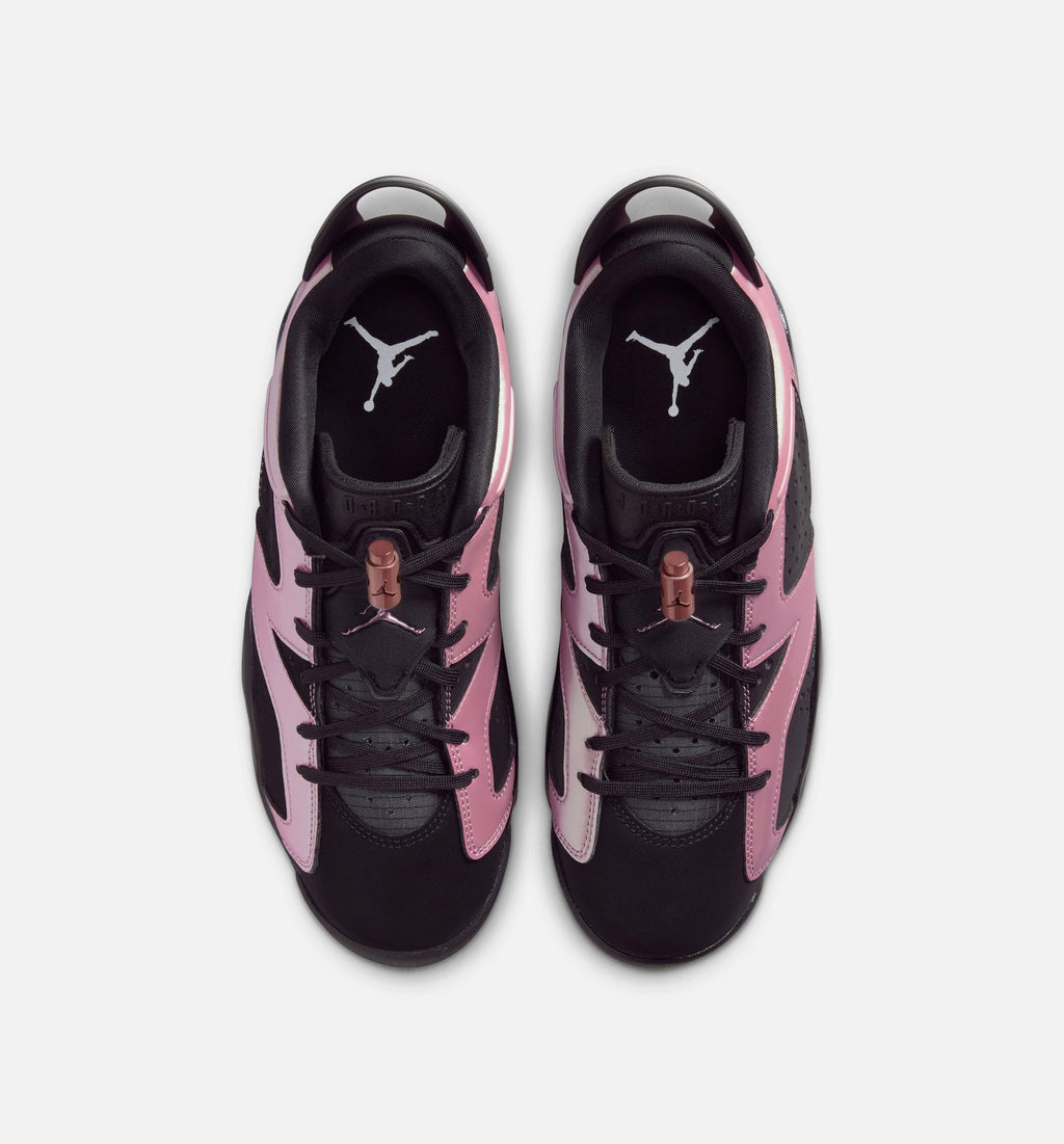 Air Jordan 6 Retro Low Metamorphosis Women's Sneakers - Black / Desert Berry