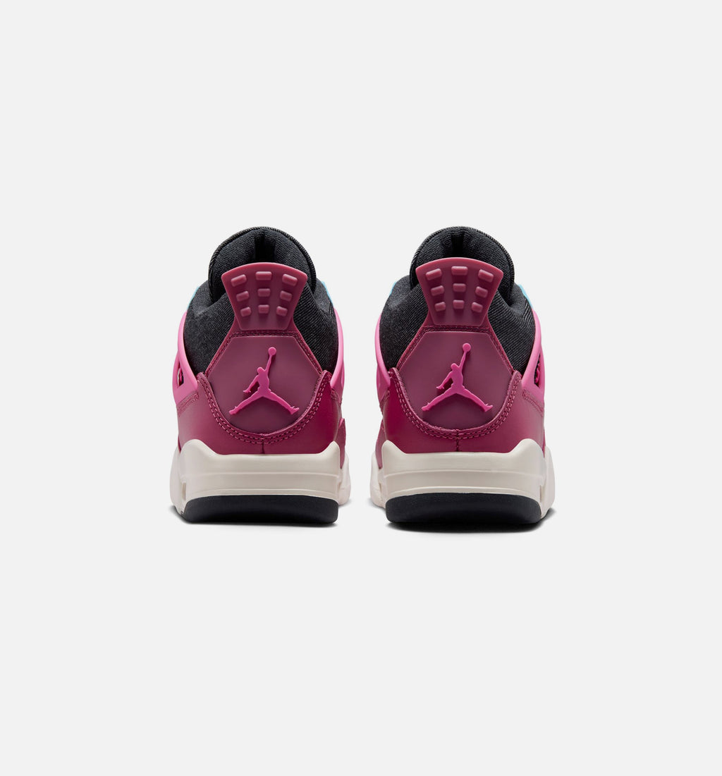 Air Jordan 4 Retro She's a Star Grade School – Sweet Beet/Desert Pink/Off Noir/Chalk