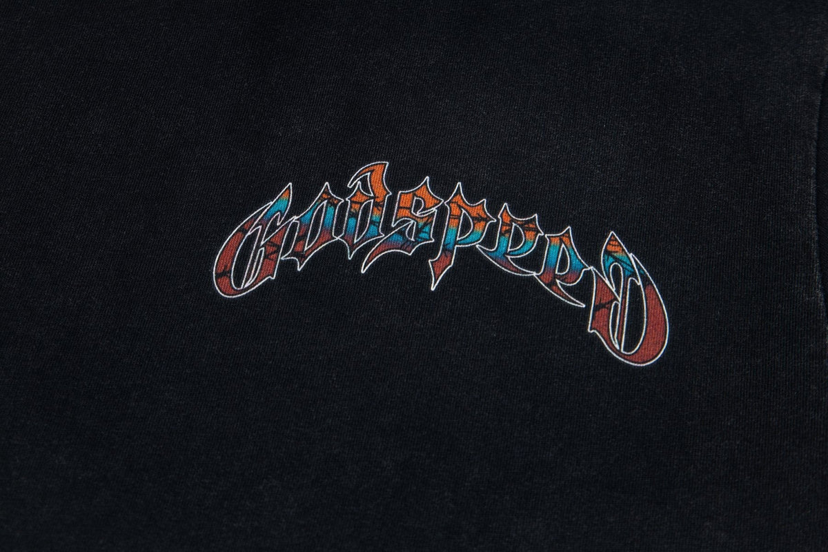 Godspeed Skeleton Back Graphic T-Shirt